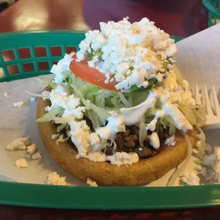 Carne Asada Sope