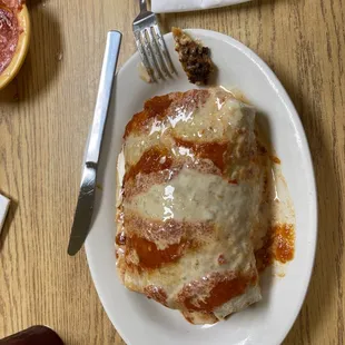 Burrito - Large looking good!!