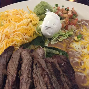 Microwaved Lunch Steak Fajita