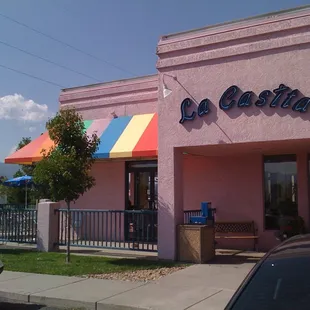 You can't miss La Casita!