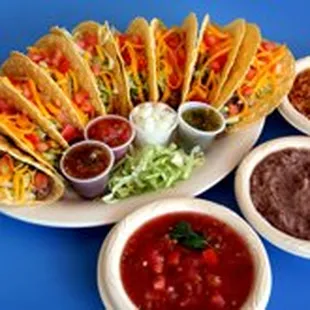 tacos, food