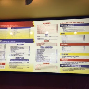 Menu.