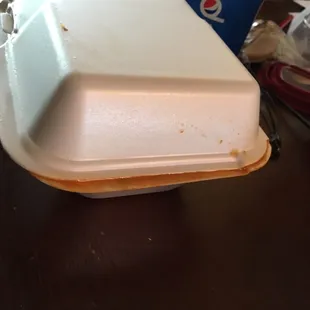 This is the mess of food we got