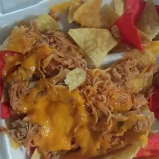 Chicken nachos