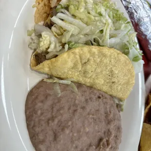 a plate of food