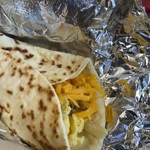 Bean and Cheese Burritos