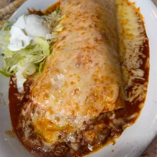 Supreme Burrito (lunch $9.99)