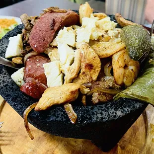 Molcajete bowl Huge for 2
