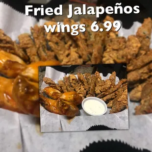 fried jalapenos wings