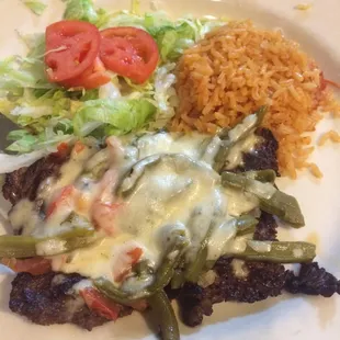 One of the worse meals I have ever had! This is their idea of fajita!