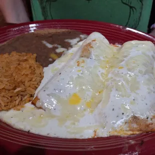 Sour Cream Enchiladas