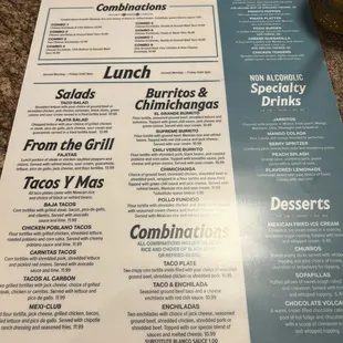 Menu- Back