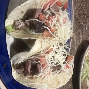 Steak tacos