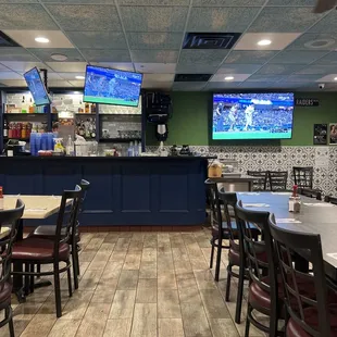 Bar area