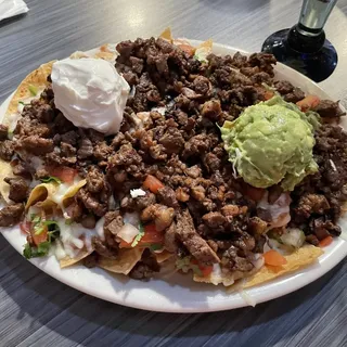 Asada Super Nachos