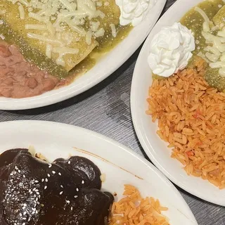 Mole Oaxaca Enchiladas