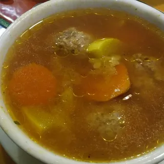 Albondigas soup