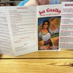 Menu front