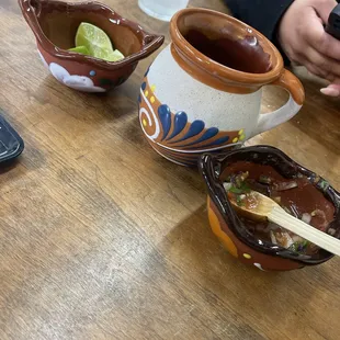 Cafe de olla was delicious!