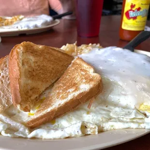 Two orders of chicken fried steak