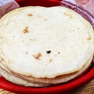 Housemade corn tortillas
