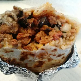 Veggie Pastor Burrito