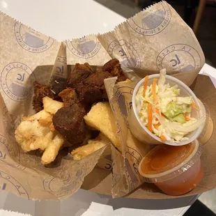 Yuca con Chicharron*