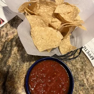 Free chips and salsa