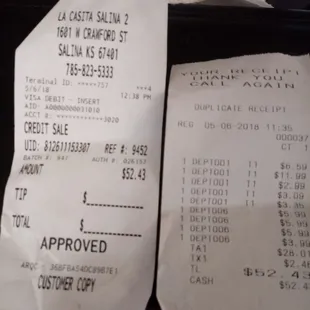 With Tip -- $62 Bucks for a lousy Lunch!