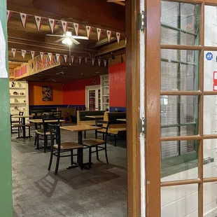 Additional seating area