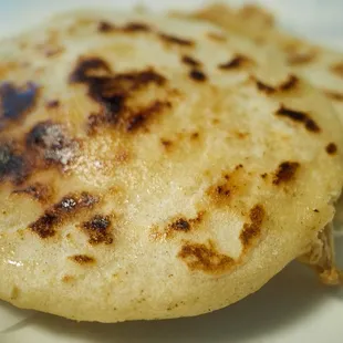Pupusas (pickled cabbage and salsa not pictured)