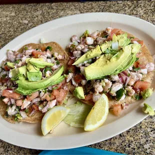 Ceviche Tostada