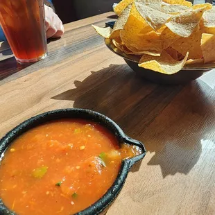 It's always a good day for chips and salsa