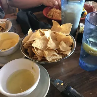 Chips, Salsa &amp; Queso