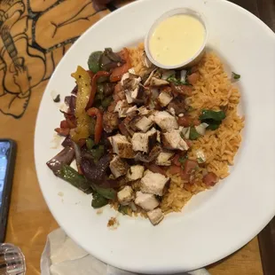 Chicken Fajita Bowl  (3/5)