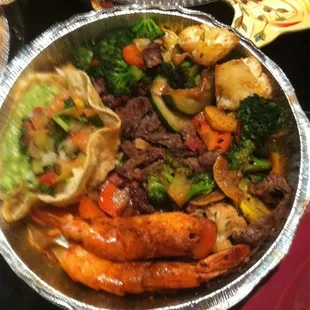 Shrimp Fajitas