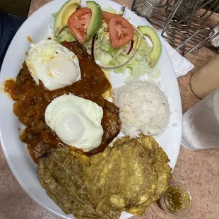 Bistec platter