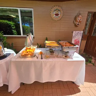 Catering available on site and on location