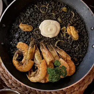 Squid Ink Paella