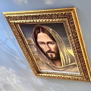 Ceiling art of Jesus