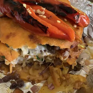 Mula al pastor, barbacoa, asada