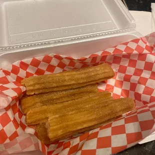 Churros Split? But they&apos;re plain and came with nothing