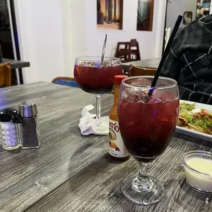 Blueberry margarita! Delish