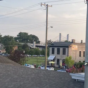 View from back deck