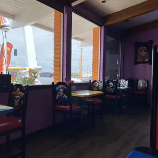 Inside view of seating