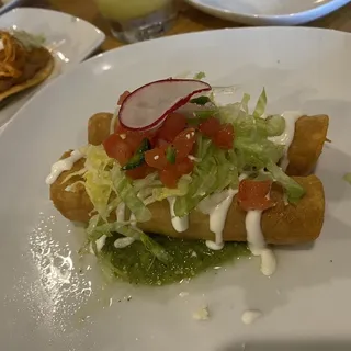 Chicken Flautas