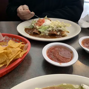 Enchiladas supreme  Alway good