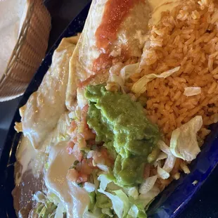 Chicken chimichanga