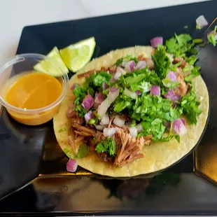Taco de Carnitas "Amazing"