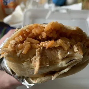 Chicken Burrito
